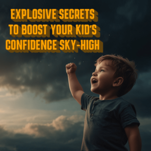 Happy child feeling confident and empowered, representing successful parenting strategies for building self-esteem and resilience in children.