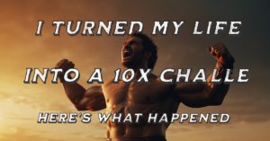 i turned my life into a 10x challange blog by momento moment, peter stefanyszyn author